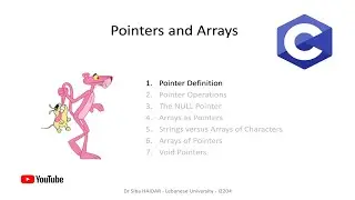 Easy Peasy Pointers in C:  Definition & Operations (I2204 chap2 sec 1 & 2)