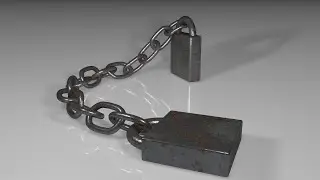 دروس في السينما فور دي كيفية عمل سلسلة بقفل cinema 4d tutorials: How to make a chain with a lock
