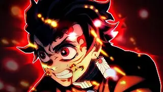 Tanjiro vs Upper moon 4 S3 Episode 5 twixtor clips for editing [1080p]