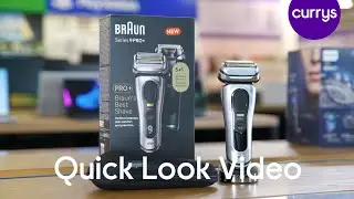 BRAUN Series 9 Pro 9417S Wet & Dry Foil Shaver - Quick Look