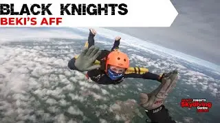 🪂 Beki’s Accelerated Freefall | SKYDIVE at Black Knights Skydiving Centre