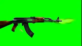 AK-47 (GreenScreen) Muzzle shot FAIL!