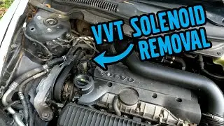 Volvo C30, T5 VVT Solenoid Removal
