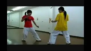 Rina Takeda and Yuka Kobayashi Karate