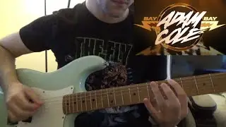 Adam Cole - All About The Boom! (AEW Theme Guitar Cover)