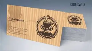 Carti de vizita Cafea cafenea by CDVi