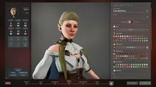 Solasta Character Creation and Customization.  Wizard Character Creation.