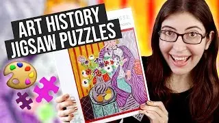 Learn Art History using Jigsaw Puzzles (Pomegranate Puzzles Review)