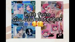 CARA EDIT FOTO ALA PINTEREST