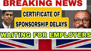 CERTIFICATE OF SPONSORSHIP DELAYS # LETS CHAT # WAITING TO HEAR FROM EMPLOYERS