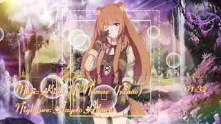 [ Nightcore - Piano ] Kimi no Namae ( Your Name ) [ Tate No Yuusha ED ]- Chiai Fujikawa
