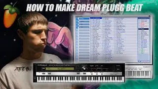 HOW MILANEZIE MAKES BEATS FOR SERANE [dream plugg type beat tutorial 2023] | Hugee Boy