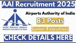 Airport Authority of india Job Vaccancy