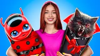 Вампир укусил Леди Баг! Лайфхаки и гаджеты для животных!