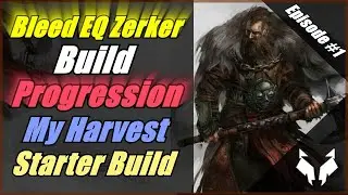 Bleed Earthquake Berserker Build Progression #1 This Build Is Pretty Nuts - PoE Harvest League