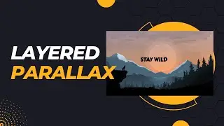 Parallax Effect with multiple Layers using html, css and js
