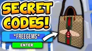 NEW SECRET CODES In Roblox Gucci Town Codes! FREE GEMS