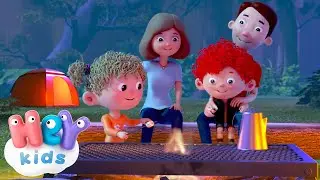 Campen macht Spaß! ⛺️ | Camping-Lied für Kinder | HeyKids Kinderlieder TV