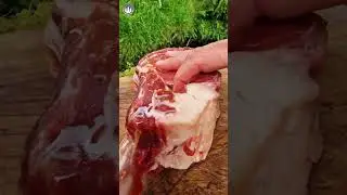 Juicy Tomahawk Steak paired with Delicious Garden Salad  🥩🔥