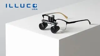 Dental Loupes with Flip Up Magnification lens and Headlight