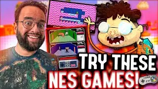 You should try these NES games (featuring TECH DWEEB!)