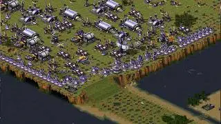 Red Alert 2 | Yuri's Revenge | 7 vs 1 - Pretty women map - Random - France