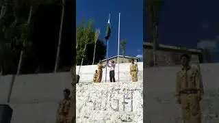 flag hosting at govt boys high school khaplu where I have done my Metric and also served two years