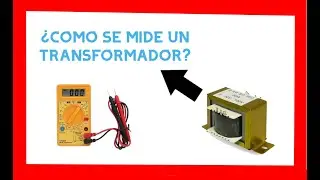 Como Probar un Transformador de 110v a 12v con Multimetro (medir,Televisor, aire Acondicionado)