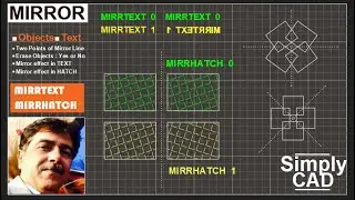 Learn How to Mirror Hatch and Not to Mirror Text