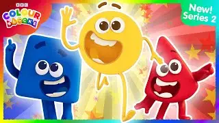 Fun with Colours | Series 2 Episode 11 Clip | Kids Learn Colours | Colourblocks