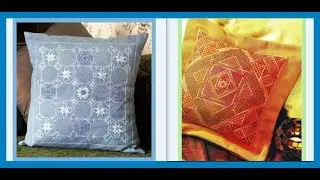 Вышитые подушки - для прохладных и для жарких дней