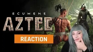 My reaction to the Ecumene Aztec Official Announcement Trailer | GAMEDAME REACTS