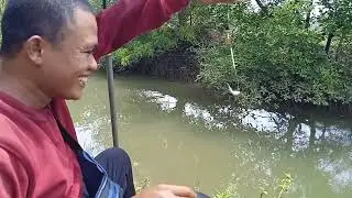 mancing di penghujung sungai kali alo sidoarjo