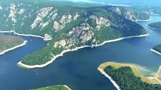Бирюса. Красноярское море 2022.  4К