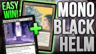 METAGAME KILLER! Mono-Black Helm of Obedience + Leyline of the Void Combo | Magic: The Gathering MTG