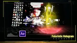 Futuristic Hologram Tutorial | After Effects | Telugu Tutorial Point | 2021