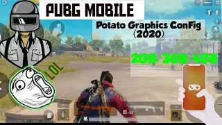 PUBG MOBILE LATEST POTATO GRAPHICS CONFIG (100%) 60FPS #PUBGMOBILE