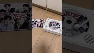 I bought a CD PLAYER for my KPOP ALBUM’s CD-Rs #kpop #album #cds #speaker