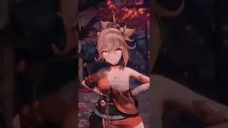 Yoimiya: You can't pee here!
