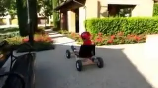 DIY Go-Kart Powered By A Drill Motor