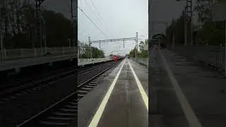 ЭТ2М-109 прибывает на Фарфоровскую 