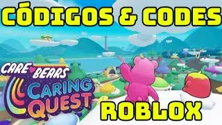 CÓDIGOS URSINHOS CARINHOSOS CARING QUEST | ROBLOX | CARE BEARS CARING QUEST CODES | COMO RESGATAR 🎁🎁