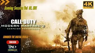 CALL OF DUTY MODERN WARFARE 2 REMASTERED Gameplay | Intense Action and Graphics | 4K 60FPS | Part 1
