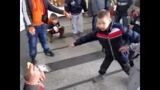 Турнир по бейблейд в Голямото междучасие в 4 клас