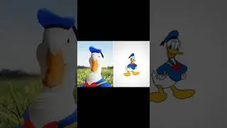 How Would Cartoon Characters Look In Real Life #shorts #tiktok #reels #viral #trending