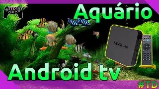 Aquário realista para TV Box ou Celular - Baixe agora o app -Android TV Aquarium