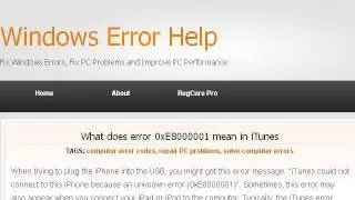 What Does The Error 0XE8000001 Mean On Itunes?