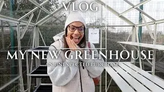VLOG | Buying my first big greenhouse!! Picking new carpets for all the bedrooms