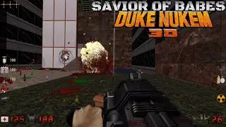 Duke Nukem 3D Savior of Babes [Mod v0.75] - E3L1: Raw Meat | 4K/60