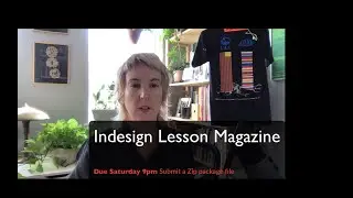 Indesign Lesson Magazine